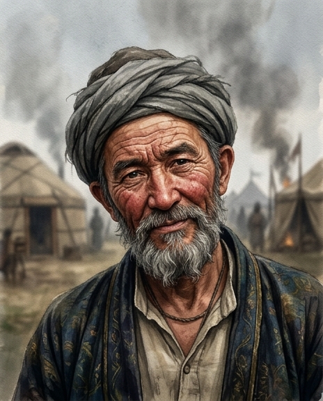 Файл:Лебединый скит (Короткевич) - Персонаж Юсуфи.jpg