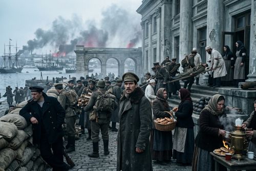 Иллюстрация для "Севастополь в декабре месяце"