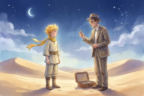 Иллюстрация для "Маленький принц. Глава 23"