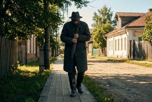 Иллюстрация для "Человек в футляре"