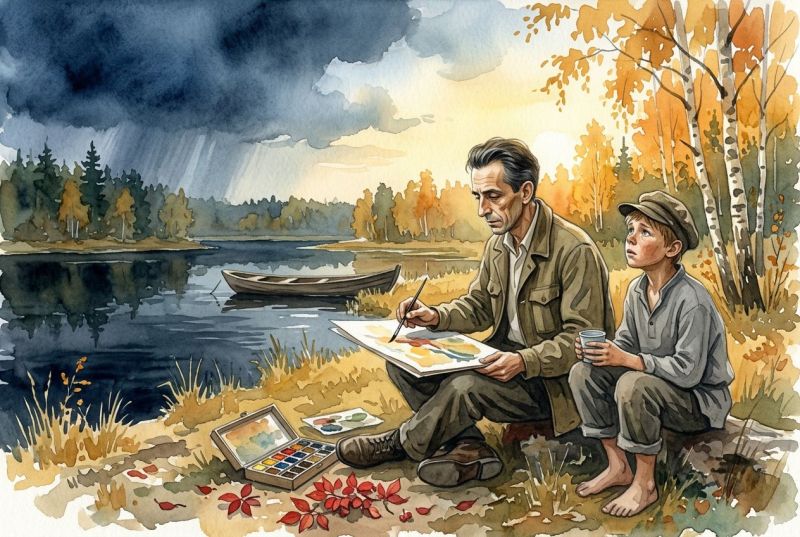 Файл:Акварельные краски (Паустовский) - Обложка.jpg