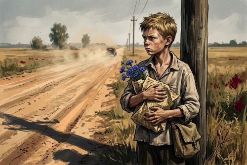 Иллюстрация для "Васильки"