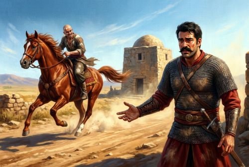 Иллюстрация для "Похищение Гырата Хамзой"