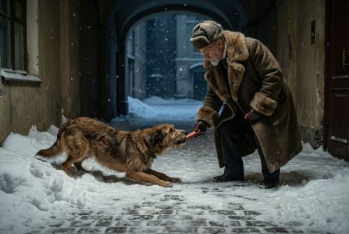 Иллюстрация для "Собачье сердце. Глава 1"