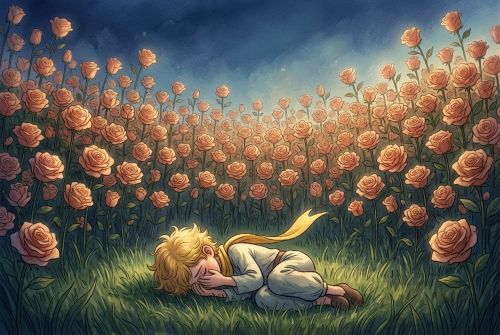 Иллюстрация для "Маленький принц. Глава 20"